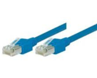 Tecline S/UTP Cat5e, 0.3m netwerkkabel Blauw 0,3 m S/UTP (STP)