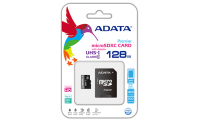 ADATA 128GB microSDXC + adapter mémoire flash 128 Go Classe 10 UHS-I
