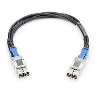 HPE Aruba 3800/3810M 0.5m Stacking Cable Signaalkabel 0,5 m Zwart