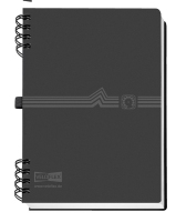 Veloflex 5105180 Notizbuch Schwarz A5