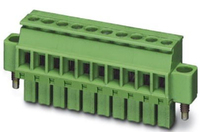 Phoenix Contact MCVW 1,5/3-STF-3,81 wire connector Green