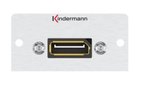Kindermann 7444000888 Steckdose DisplayPort Aluminium