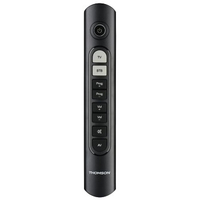 Thomson | Mando a distancia universal, ROCZ107 Zapper 2en1, compatible con cualquier TV, botones grandes, control de hasta 2 dispositivos a la vez, color negro.