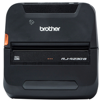 Brother RJ-4230B blokknyomtató 203 x 203 DPI Vezetékes és vezeték nélküli Direkt termál Mobil nyomtató