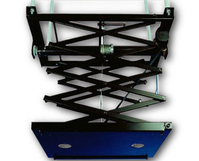 ORAY Mini-pantographe 30 support pour projecteurs Plafond Noir