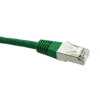 Black Box EVE632-00M5 networking cable Green 0.5 m Cat6 S/FTP (S-STP)