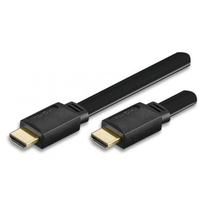 Techly ICOC-HDMI-FE-010 HDMI kábel 1 M HDMI A-típus (Standard) Fekete