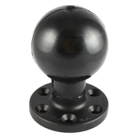 RAM Mounts Large Round Plate with 6-Hole Pattern and Ball