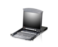 ATEN KL1508AN-AXA-EE rack console 48.3 cm (19") 1280 x 1024 pixels Metal Black 1U