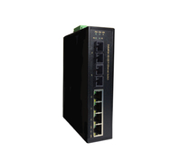 Barox PC-IA800 netwerk-switch Unmanaged L2 Fast Ethernet (10/100) Power over Ethernet (PoE) Zwart
