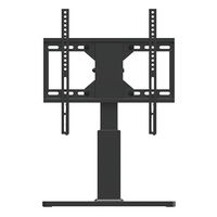 Viewsonic VB-STND-006 asztali TV konzol 109,2 cm (43") Fekete Padló