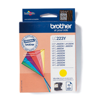 Brother LC223Y cartucho de tinta 1 pieza(s) Original Amarillo