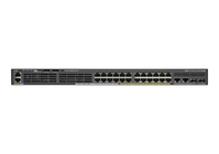 Cisco Catalyst WS-C2960X-24PSQ-L switch Gestionado L2 Gigabit Ethernet (10/100/1000) Energía sobre Ethernet (PoE) Negro