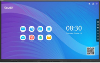 Smart SBID-GX175 Interactive flat panel 190.5 cm (75") LED Wi-Fi 400 cd/m² 4K Ultra HD Black Touchscreen Android 11