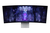 Samsung Odyssey Neo G8 G85SB számítógép monitor 86,4 cm (34") 3440 x 1440 pixelek UltraWide Quad HD OLED Ezüst