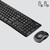 Logitech Wireless Combo MK270 toetsenbord Inclusief muis RF Draadloos QWERTY US International Zwart, Zilver