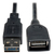 Tripp Lite UR024-06N Cable de Extensión USB 2.0 de Alta Velocidad Universal Reversible (Reversible A a A), 15.24 cm [6 Pulgadas]