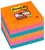 3M 654-6SS-EG karteczka samoprzylepna Kwadrat Zielony, Pomarańczowy, Różowy Samoprzylepny