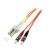 EFB Elektronik O0371.7,5 Glasfaserkabel 7,5 m LC ST OM2 Orange