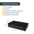 StarTech.com 4-Port DisplayPort KVM Switch - USB 3.0 - 4K 30Hz