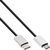 InLine USB 2.0 Kabel, USB-C ST an Micro-B ST, schwarz/Alu, flexibel, 1,5m