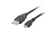 Lanberg CA-USBM-10CC-0030-BK kabel USB 3 m USB 2.0 Micro-USB B USB A Czarny
