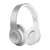 Gembird BHP-MXP-SW słuchawki/zestaw słuchawkowy Bezprzewodowy Opaska na głowę Połączenia/muzyka Bluetooth Srebrny, Biały