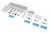 Heckler Design H700-WT Signage kijelző tartókeret 190,5 cm (75") Fehér