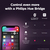 Philips Hue White and colour ambience A60 – E27 smart bulb – 800 (2-pack)