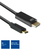ACT AC7325 adaptador de cable de vídeo 2 m USB Tipo C DisplayPort Negro