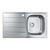GROHE K200 Top-mounted sink Rectangular Stainless steel