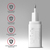 Axagon ACU-PQ22W Ladegerät für Mobilgeräte Weiß Indoor