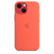 Apple iPhone 13 mini Silikon Case mit MagSafe - Nektarine