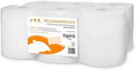 Tapira Rollenhandtuch Plus, 2-lagig, 19,8 cm x 140m hochweiß, Hülse ø14 cm (VE=6 Rollen)