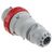 Scame Leistungssteckverbinder Stecker Rot 3P + N + E, 415 V / 64A, Kabelmontage IP 67