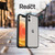 OtterBox React iPhone 12 mini - Noir Crystal - clear/Noir - Coque