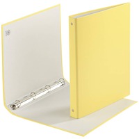 DONAU 326498008 Ringbuch 4-Ringe gelb 3,5 cm DIN A4 Ablage u. Ordnung