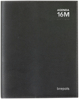 BREPOLS Schüleragenda BT Calpe 24/25 2.066.2582 1W/2S 16M schwarz ML 14.8x21cm