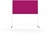 MAGNETOPLAN Design-Moderatorentafel VP 1181118 Filz, pink 1000x1800mm