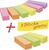 3M Post-it, oldlajelölő színes papír 9 részes készlet 3M 670-6+3 670-6+3