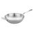 Vogue Tri Wall Wok Made of Stainless Steel with Flat Base - 305mm