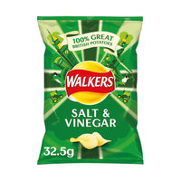 WALKERS SALT/VINEGR CRSP 32.5G PK32