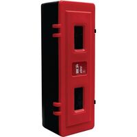 Plastic fire extinguisher cabinets