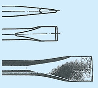 Flachmeißel 6-kant 19 x 410 mm für Druckluftwerkzeuge