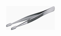 Cover glass forceps Nickel plated steel Version Curved