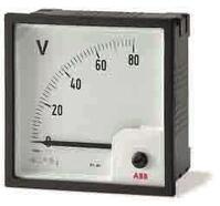 ABB Voltmeter analog VLM-1-50/96 Direktmessung 50V 2CSG113100R4001