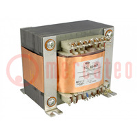 Transformer: speaker; 60VA; Sec.winding imped: 4Ω; 0.05÷12kHz