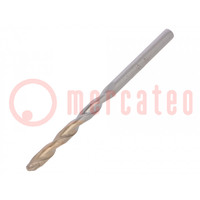 Drill bit; for concrete; Ø: 5mm; L: 85mm; metal; cemented carbide