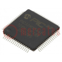 IC: PIC microcontroller; 128kB; 2.3÷3.6VDC; SMD; TQFP64; PIC32