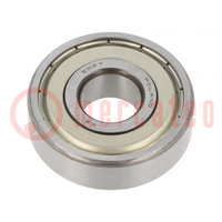 Bearing: ball; Øint: 17mm; Øout: 47mm; W: 14mm; bearing steel